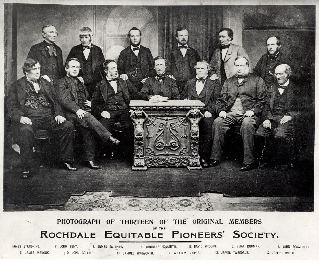 Rochdale Society Pioneers 1865 photograph